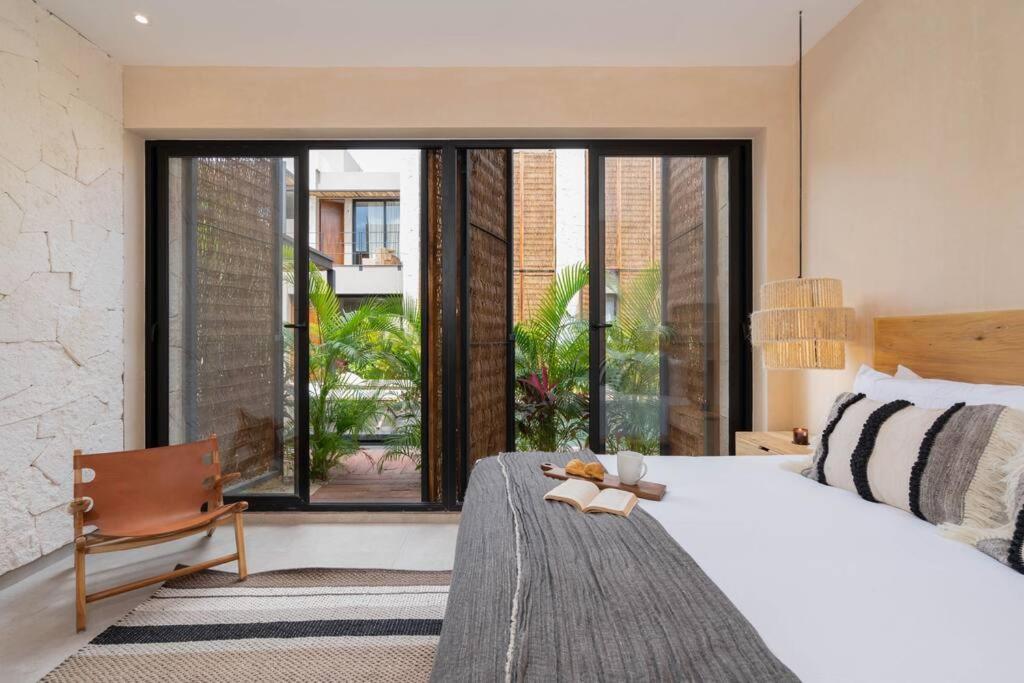 Appartement Lujoso Departamento Boho-Chic Con Alberca Privada à Tulum Extérieur photo