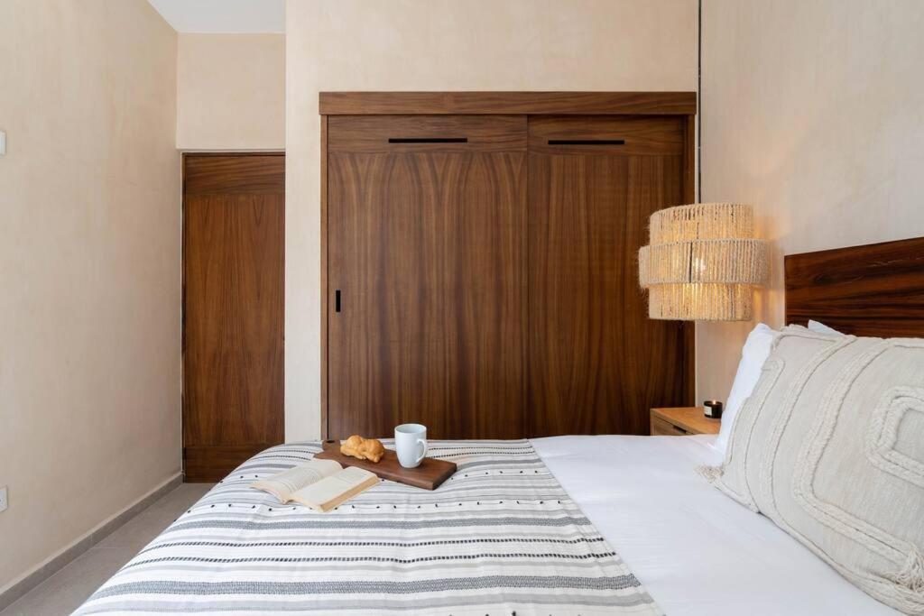 Appartement Lujoso Departamento Boho-Chic Con Alberca Privada à Tulum Extérieur photo