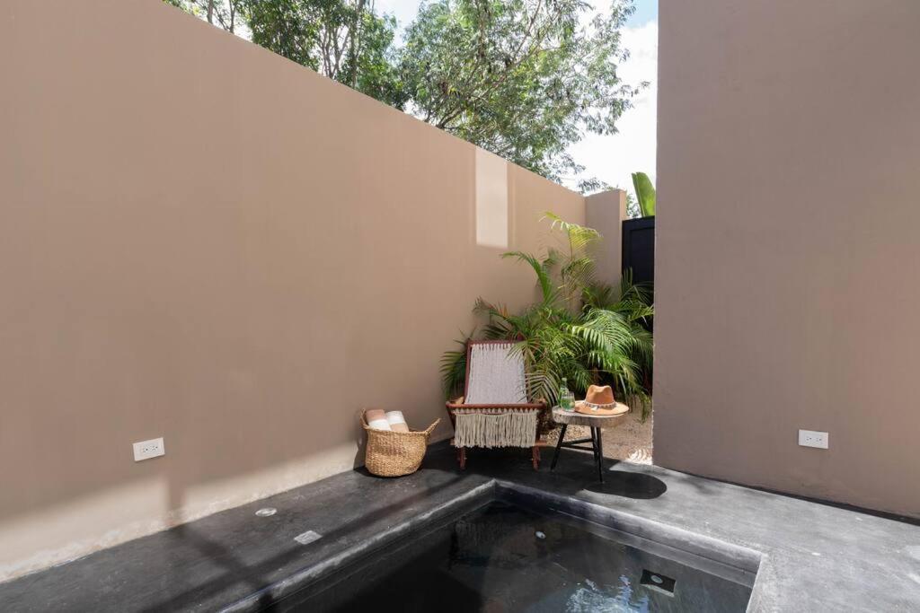 Appartement Lujoso Departamento Boho-Chic Con Alberca Privada à Tulum Extérieur photo