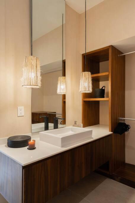 Appartement Lujoso Departamento Boho-Chic Con Alberca Privada à Tulum Extérieur photo